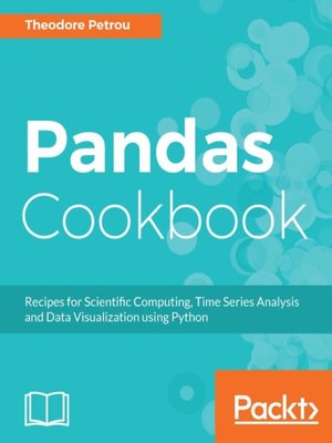 cover image of Pandas Cookbook